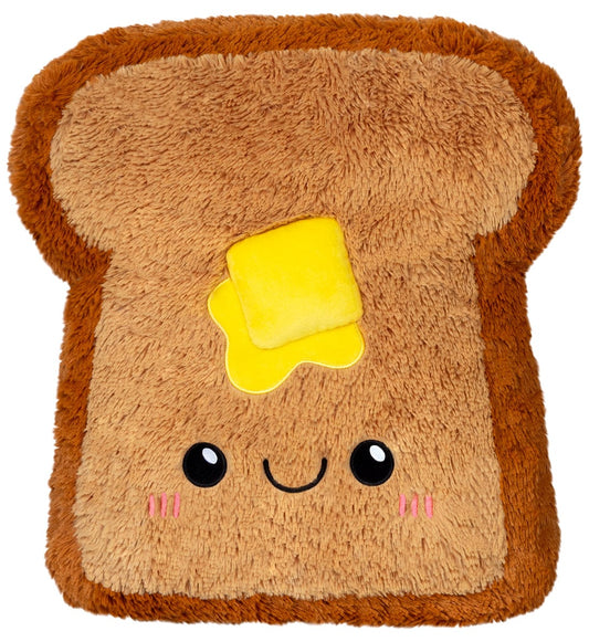 Squishable Comfort Food - Buttered Toast, 17" - 115178