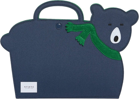State Bags Harbor Artfolio Art Set - Green/Navy - H1991298341