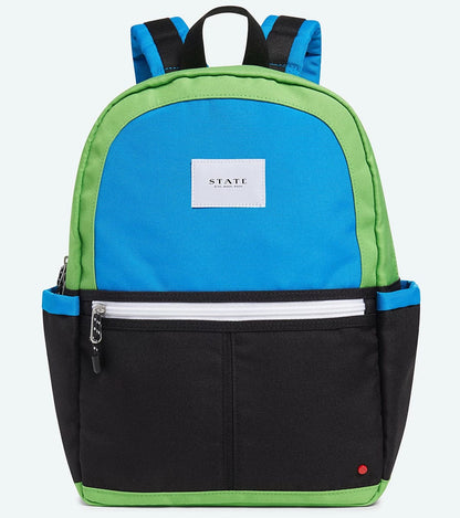 State Bags Kane Backpack Diaper Bag - Black/Green - F1991213-354