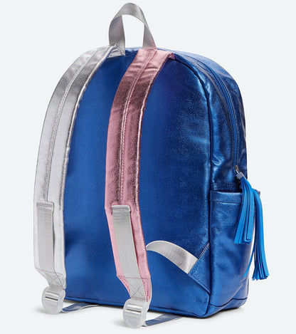 State Bags Kane Backpack Diaper Bag - Blue Metallic - F1964213-463