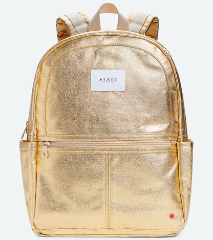 State Bags Kane Backpack Diaper Bag - Gold Metallic - X1064213-710