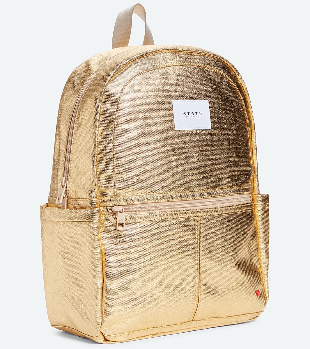 State Bags Kane Backpack Diaper Bag - Gold Metallic - X1064213-710