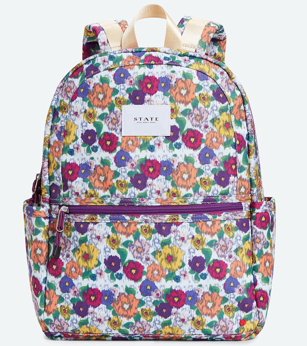 State Bags Kane Backpack Diaper Bag - Ikat Floral - F191C213-102