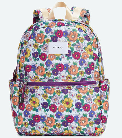 State Bags Kane Backpack Diaper Bag - Ikat Floral - F191C213-102