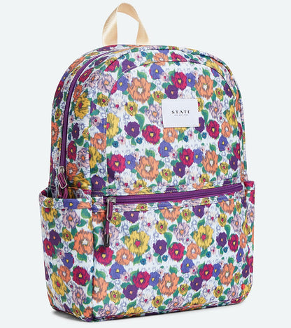 State Bags Kane Backpack Diaper Bag - Ikat Floral - F191C213-102