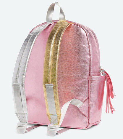 State Bags Kane Backpack Diaper Bag - Pink Metallic - F1964213-684