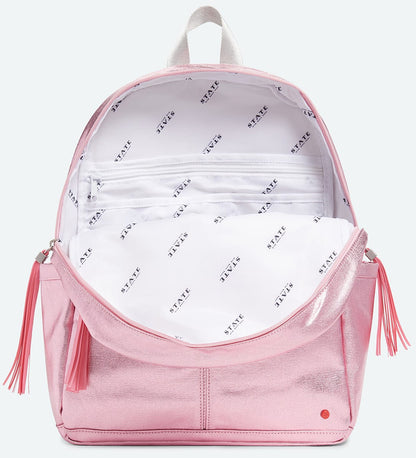 State Bags Kane Backpack Diaper Bag - Pink Metallic - F1964213-684