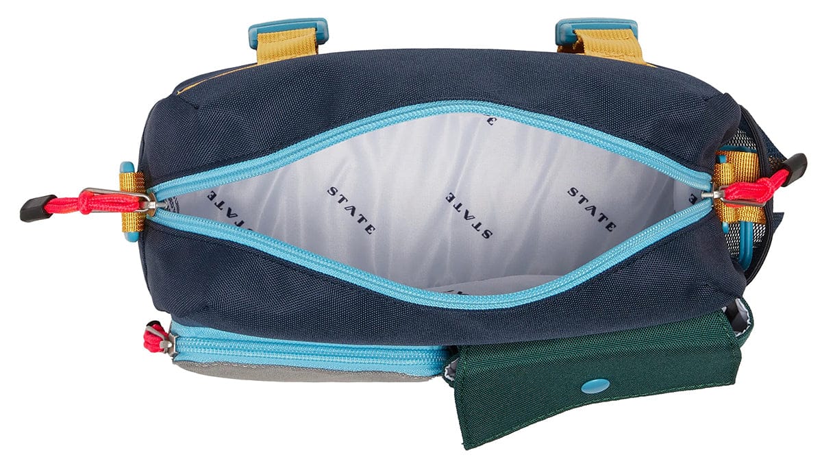 State Bags Kane Bike / Scooter Bag - Green / Navy - H215F460650