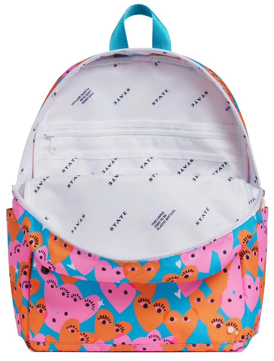 State Bags Kane Kids Backpack - Hearts - F223F213445