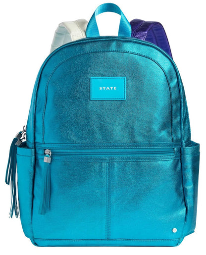 State Bags Kane Kids Backpack - Metallic Blue Multi - F2264213463