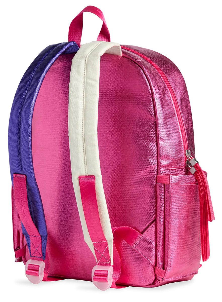 State Bags Kane Kids Backpack - Metallic Hot Pink Multi - F2264213653
