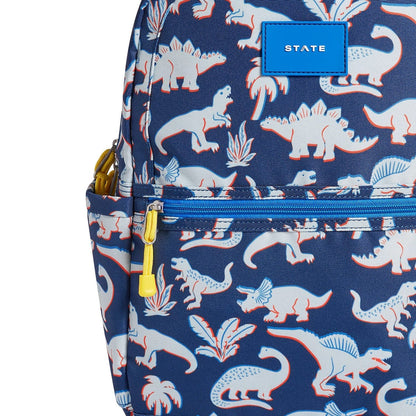 State Bags Kane Kids Backpack - Navy Dino - F233F213462