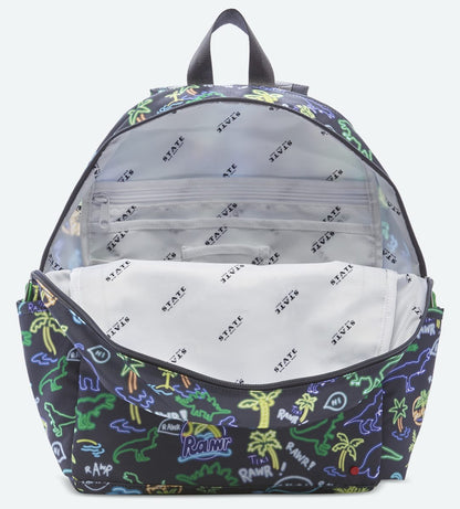 State Bags Kane Kids Backpack - Neon Dino - F2261484731