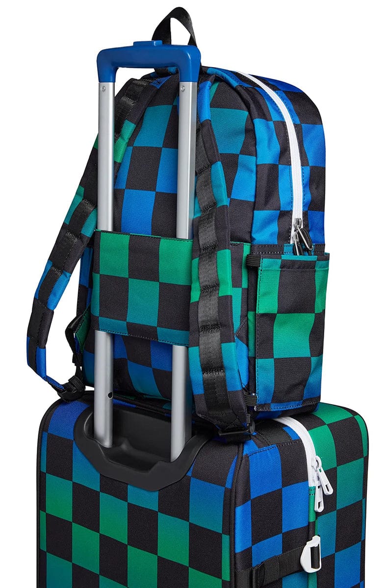 State Bags Kane Kids Travel Backpack - Blue Checkerboard - F2261484463