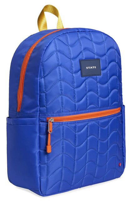 State Bags Kane Kids Travel Backpack - Blue Wiggly Puffer - F221H484400