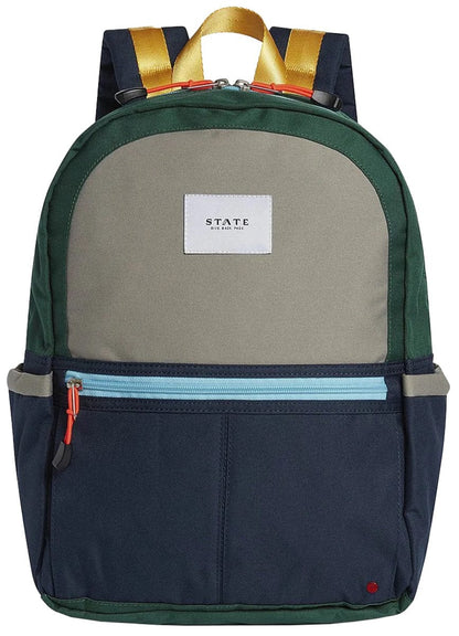 State Bags Kane Kids Travel Backpack - Green / Navy - X2261484341