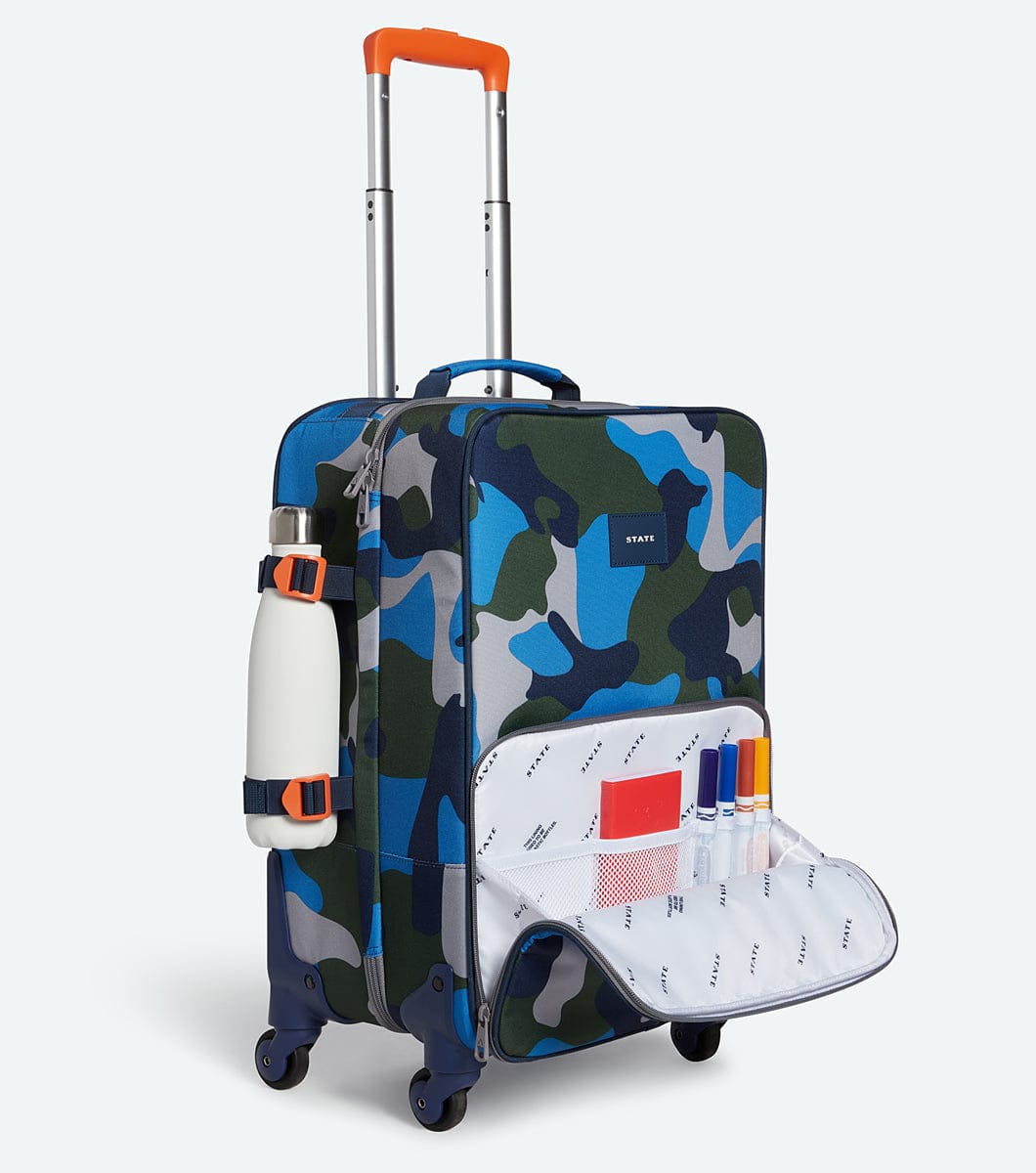 State Bags Logan Kids Suitcase - Camo - U2061399479