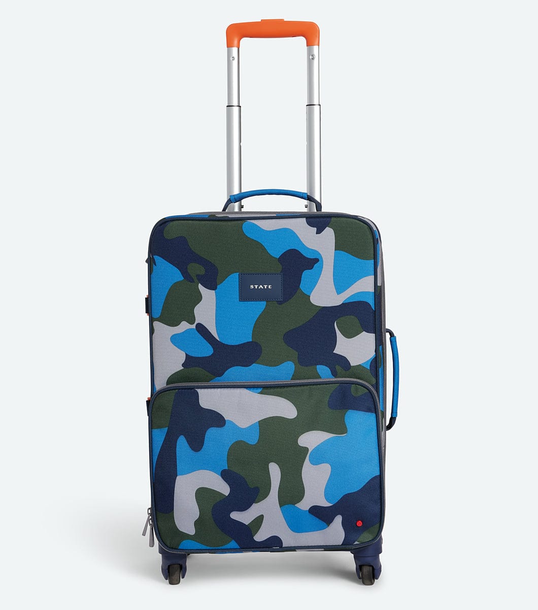 State Bags Logan Kids Suitcase - Camo - U2061399479