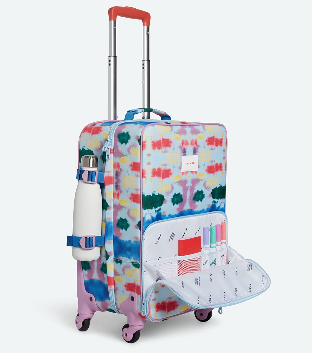 State Bags Logan Kids Suitcase - Rainbow Tie Dye - U2061399983