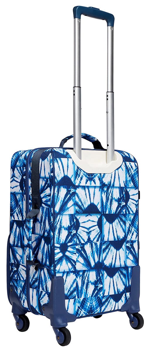 State Bags Logan Suitcase - Indigo Patchwork - U213F399436