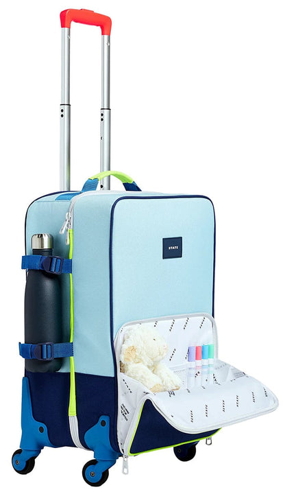State Bags Logan Suitcase - Navy / Neon - u2161399487