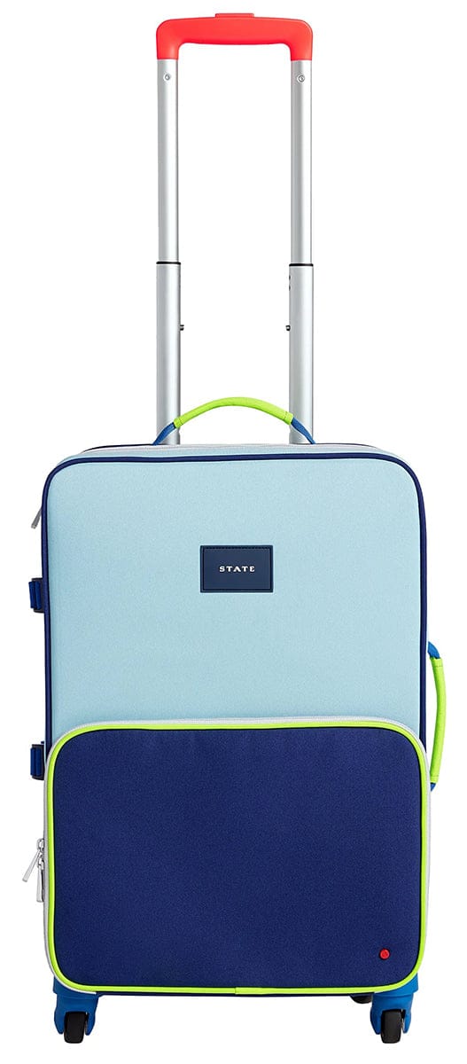 State Bags Logan Suitcase - Navy / Neon - u2161399487