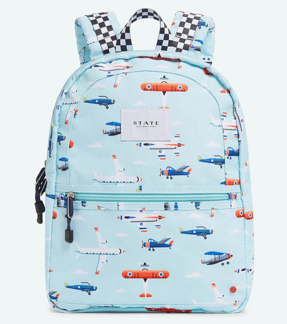 State Bags Mini Kane Kid Backpack - Airplanes