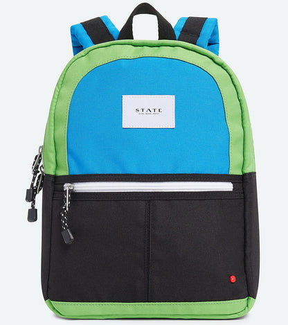 State Bags Mini Kane Kid Backpack - Black/Green