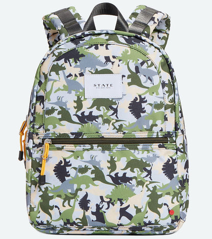 State Bags Mini Kane Kid Backpack - Dinoflage