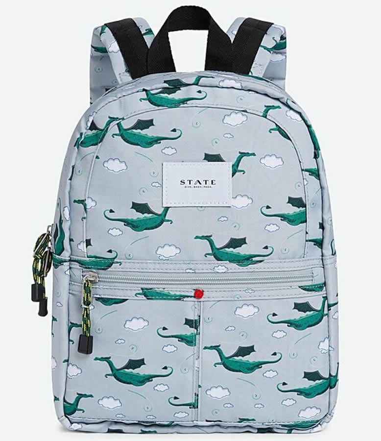State Bags Mini Kane Kid Backpack - Gray Multi