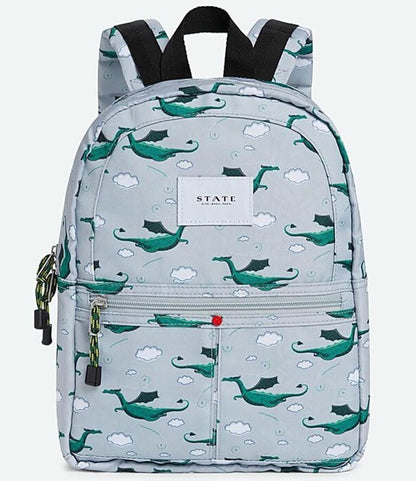 State Bags Mini Kane Kid Backpack - Gray Multi