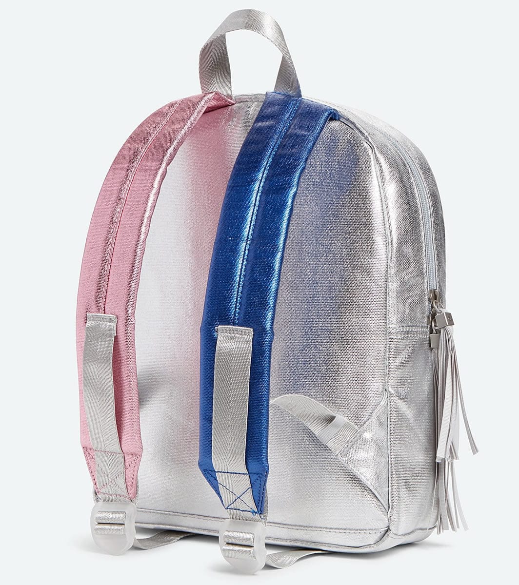 State Bags Mini Kane Kid Backpack - Silver Metallic