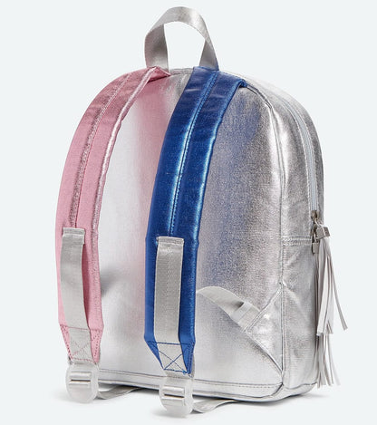 State Bags Mini Kane Kid Backpack - Silver Metallic