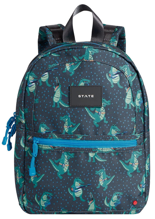 State Bags Mini Kane Kids Backpack - Alligators - F233F218360