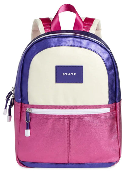 State Bags Mini Kane Kids Backpack - Purple / Hot Pink - F222H218522