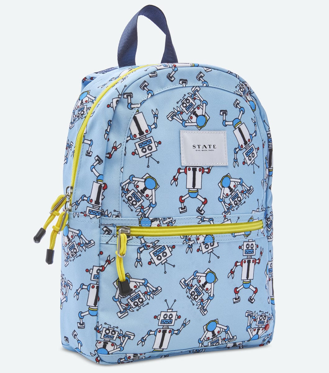 State Bags Mini Kane Kids Backpack - Robots - F2061218967