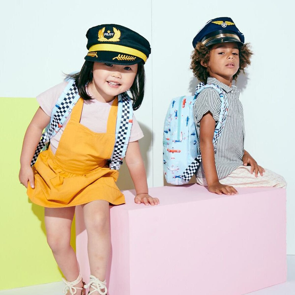 State Bags Mini Kane Travel Backpack - Airplanes - U2061218483