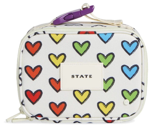State Bags Mini Rodgers Snack Pack - Rainbow Hearts - F223F222292