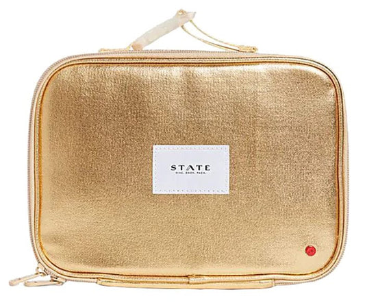 State Bags Rodgers Lunch Box - Gold