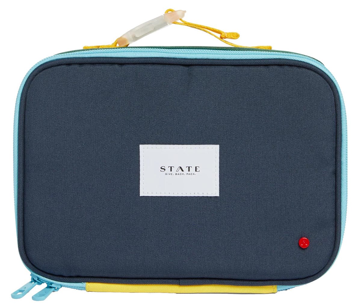 State Bags Rodgers Lunch Box - Green / Navy - X1091316341
