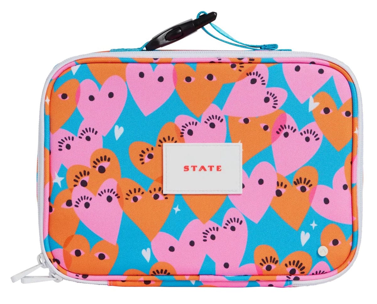 State Bags Rodgers Lunch Box - Hearts - F223F221445