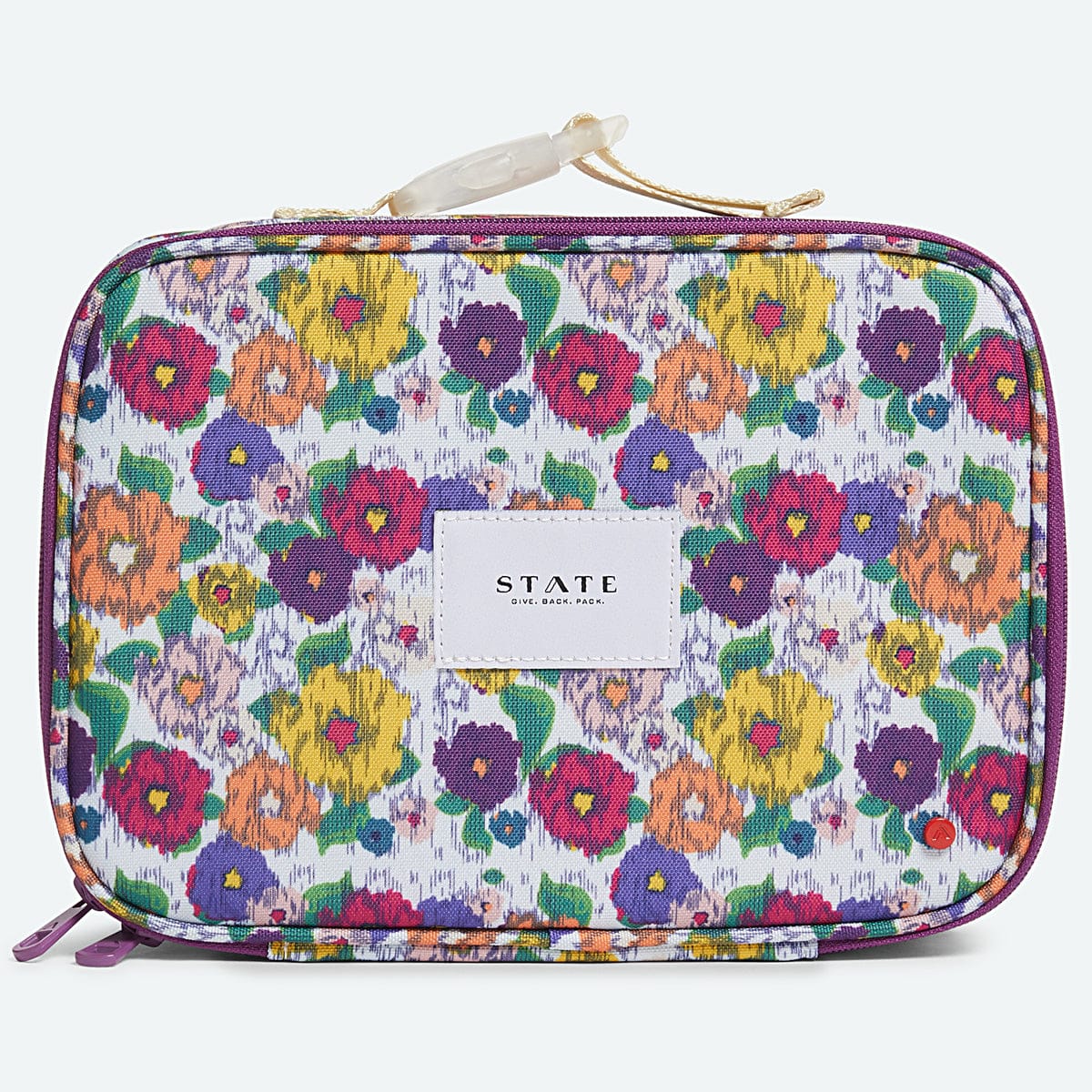State Bags Rodgers Lunch Box - Ikat Floral