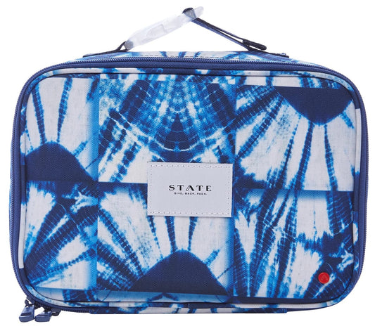 State Bags Rodgers Lunch Box - Indigo Patchwork - F203F221436