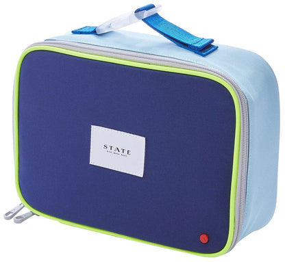 State Bags Rodgers Lunch Box - Navy / Neon - F2091221487