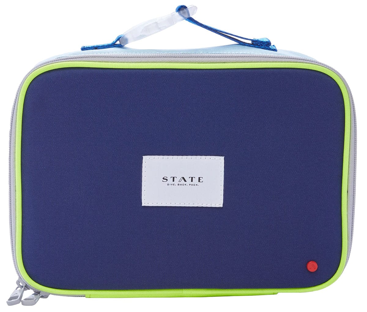 State Bags Rodgers Lunch Box - Navy / Neon - F2091221487