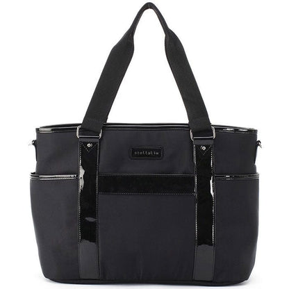 Stellakim Lauren Tote Diaper Bag in Black - SK-0003BLK