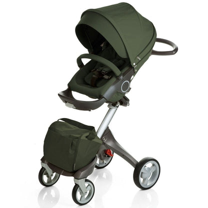 Stokke 2010 XPLORY Basic Stroller in Green with FREE Carry Cot - 180206