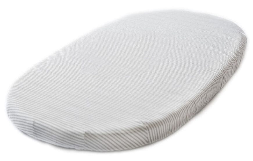 Stokke Sleepi Fitted Sheet Bed by Pehr - Stripped Away Pebbles - 599903