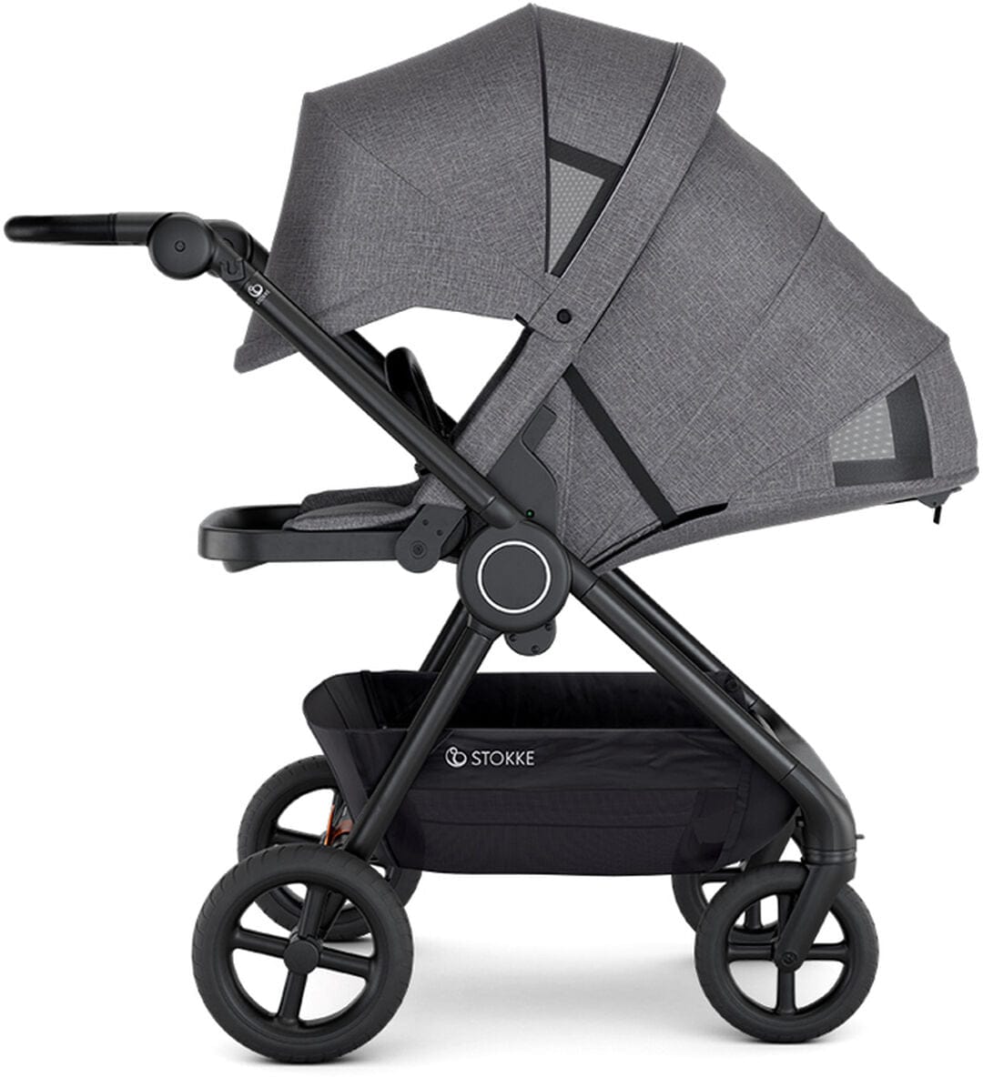 Stokke Beat Stroller - Black Melange
