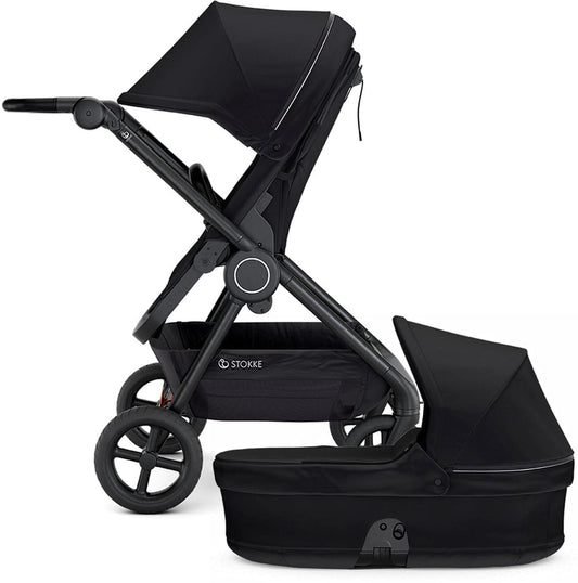 Stokke Beat Stroller & Carry Cot - Black